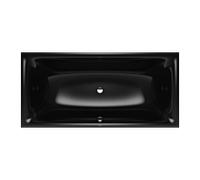 Kaldewei Silenio baignoire 267800013701 190x90cm, effet perlant, noir