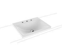 Kaldewei Silenio lavabo 60x46 cm rectangulaire à poser blanc 903906273001