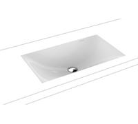Kaldewei Silenio lavabo 63.4x39.1 cm rectangulaire sous plan blanc 906006313001