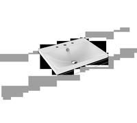 Kaldewei Silenio Lavabo Ã poser Silenio 3040 600x460x40 mm, ExÃ©cution: 1x3 trou de coulÃ©e avec trop-plein - 903906033001