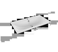 Kaldewei Silenio poser sur meuble 904006013001 3041, 90x46x4cm, effet perlant blanc, 1 trou pour robinet