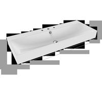 Kaldewei Silenio Lavabo Ã poser Silenio 3049 1200x460x120 mm, ExÃ©cution: 1x3 trou de coulÃ©e avec trop-plein - 906406033001
