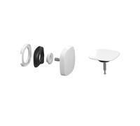 KALDEWEI SQUARE TWIST Cache KA 4029 pour garniture de vidage et de trop-plein, 687772840001, KA 4029