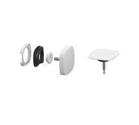 KALDEWEI SQUARE TWIST Cache KA 4029 pour garniture de vidage et de trop-plein, 687772840711, KA 4029