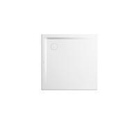 Kaldewei SUPERPLAN 1831-2, Receveurs de douche avec support de baignoire, 80x80cm, 383148043001, Couleur: blanc alpin avec effet nacré