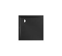 Kaldewei Superplan receveur de douche 383147980667 80x80x2,5cm, avec support plat, sans effet/anti-dérapant, cool grey90