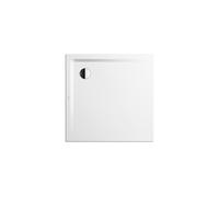 Kaldewei Superplan receveur de douche 383147983001 80x80x2,5cm, avec support plat, effet perlant , blanc