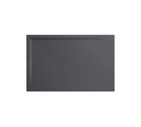 Kaldewei SUPERPLAN 1836-2, Receveurs de douche avec support de baignoire, 75x140cm, 383648043666, Couleur: Gris froid 80 avec effet perlÃ©