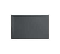 Kaldewei SUPERPLAN 1850-2, Receveurs de douche avec support de baignoire, 90x110cm, 385048042674, Couleur: Gris chaud 85 avec Secure Plus