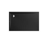 Kaldewei SUPERPLAN 1861-1, Receveurs de douche, 100x150cm, 386100012676, Couleur: Noir mat 100 avec Secure Plus