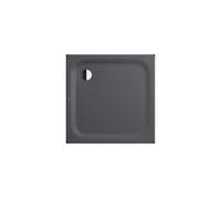 Kaldewei SUPERPLAN CLASSIC 399-2 120x120cm avec support en polystyrène, 447148043666, Couleur: Gris froid 80 avec effet perlÃ©