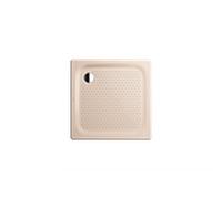 Kaldewei Superplan Classic receveur de douche 446935043030 90x90x2,5cm, avec sangle, entièrement antidérapant effet perlant , Bahama beige