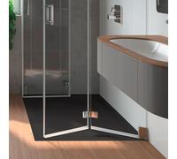 Kaldewei Superplan Classic 389-5 80x120cm avec support en polystyrène extra plat, 447347982667, Couleur: Cool Grey 90 avec Secure Plus