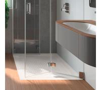 Kaldewei Superplan Classic receveur de douche 430630023001 90x120x2,5cm, antidérapant effet perlant , blanc
