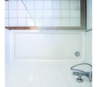 Kaldewei Receveur de douche SUPERPLAN CLASSIC 412 100 x 140 cm Brillant Blanc alpin