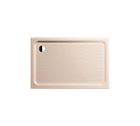 Kaldewei Superplan Classic receveur de douche xxl 432935040030 90x140x4,3cm, avec support, antidérapant complet, beige bahama