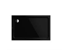 Receveur de Douche 100x140 Kaldewei Superplan XXL Rectangulaire 412-2 Noir 431248043701