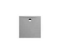 Kaldewei Superplan douche 356047980663 120x120cm, support receveur extra-plat, cool grey30