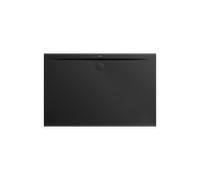 Kaldewei Superplan Zero, carrelage de douche, 160x80cm, 35980001, Coloris: Noir mat 100 avec Secure Plus - 359800012676