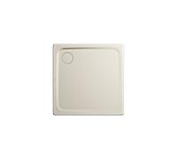 Kaldewei Superplan plus zone de douche 469748043728 80x80cm, avec support, effet perlant, crème coquillage mat