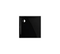 Kaldewei Superplan receveur de douche 383100013701 80x80x2,5cm, effet perlant , noir