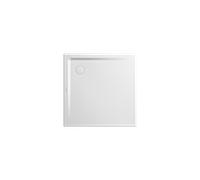 Kaldewei Superplan receveur de douche 383148043711 80x80x2,5cm, avec support, effet perlant , blanc alpin mat
