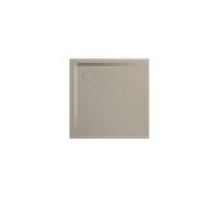 Kaldewei Receveur de douche Superplan 384848042669 90x90x2,5cm, avec support, Antislip Secure Plus, gris chaud30