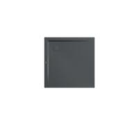 Kaldewei Superplan receveur de douche 384848042674 90x90x2,5cm, avec support, Antislip Secure Plus, gris chaud85
