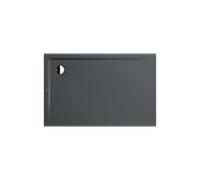 Kaldewei SUPERPLAN 1857-1, Receveurs de douche, 90x180cm, 385700013674, Couleur: Gris chaud 85 avec effet perlé