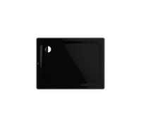 Kaldewei Superplan surface de douche classique 430547983701 90x110cm, plat, support, effet perlant , noir