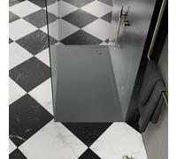 KALDEWEI SUPERPLAN 1838-2, Receveurs de douche avec support de baignoire, 75x160cm, 383848040674, Couleur: Gris chaud 85