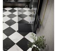 Kaldewei Superplan receveur de douche 383148040667 80x80x2,5cm, avec support, cool grey90