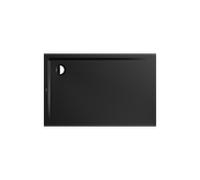 Kaldewei SUPERPLAN 1850-5, Receveurs de douche avec support de receveur extra-plat, 110x90cm, 385047982676, Couleur: Noir mat 100 avec Secure Plus