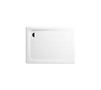 Kaldewei Superplan surface de douche classique 447747940001 75x90cm, plat, sangles, antidérapant intégral, blanc