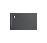 Kaldewei SUPERPLAN 1836-1, Receveurs de douche, 75x140cm, 383600013666, Couleur: Gris froid 80 avec effet perlé