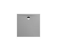 Kaldewei SUPERPLAN ZERO 1516-5, Receveurs de douche avec support de receveur extra-plat, 80x80cm, 351647983663, Couleur: Gris froid 30 avec effet perlÃ©