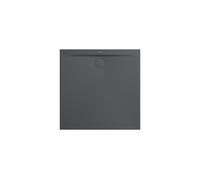 Kaldewei SUPERPLAN ZERO 1592-5, Receveurs de douche avec support de receveur extra-plat, 150x150cm, 359247980666, Couleur: Gris froid 80