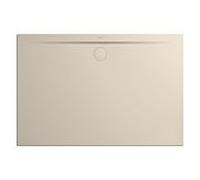 Kaldewei Superplan Zero receveur de douche 100x150 cm 359047982661 Secure Plus, support de receveur extra plat, beige chaud, acier émaillé