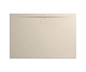 Kaldewei Superplan Zero receveur de douche 100x150 cm 359047982661 Secure Plus, support de receveur extra plat, beige chaud, acier émaillé
