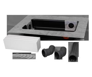 KALDEWEI System-Installationbox 2.0, 540x310x96mm, DN50, 584611000000