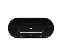 Kaldewei Vaio baignoire 233134013701 180x80cm, effet perle antidérapant complet, noir