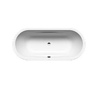 Kaldewei VAIO DUO OVAL 951 baignoire 233100011001 180 x 80 cm Invisible Grip, brillant, blanc alpin