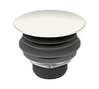 Soupape dÃ©vacuation permanente Kaldewei avec couvercle Ã©maillÃ© ModÃšle nÂ° 3904, 905800000, Coloris: Blanc alpin Mat - 905800000711