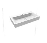 Kaldewei Cono lavabo Cono 902606013001 3090, 90x50x12cm, effet perlant blanc, 1 trou pour le robinet