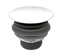 Soupape dévacuation permanente KALDEWEI avec couvercle émaillé Modèle n° 3904, 905800000001, Couleur: blanc alpin