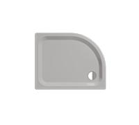 Kaldewei Zirkon Kaldewei douche 455548040199 90x75x3.5cm, avec support, manhattan