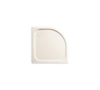 Kaldewei Zirkon Kaldewei douche 455548040231 90x75x3.5cm, avec support, pergamon