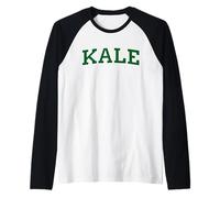 Kale University Leaf Green Jardinier Bio végétalien Manche Raglan