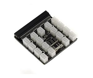 KALEA-INFORMATIQUE 1200w Breakout Board pour Alimentation HP 17 connecteurs P6 - Compatible DPS-800GB DPS-1200FB DPS-1200QB …