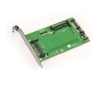 Adaptateur 2 cartes CFast 2,0 vers SATA - Avec équerre de fixation